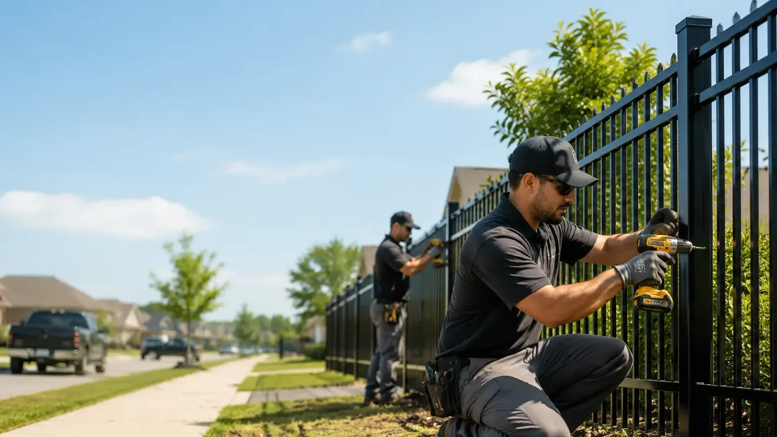 Metal Fence Installation in Tilden, TX